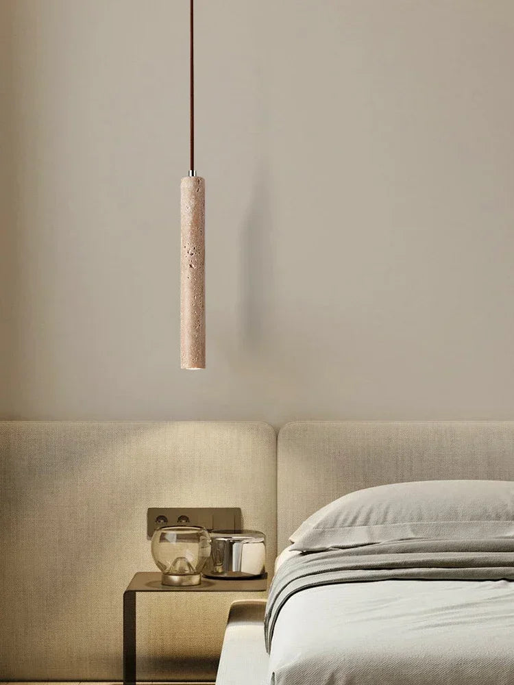 Deloin - Natuursteen Travertin Hanglamp