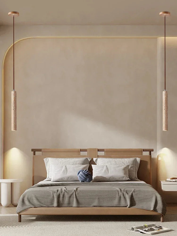 Deloin - Natuursteen Travertin Hanglamp